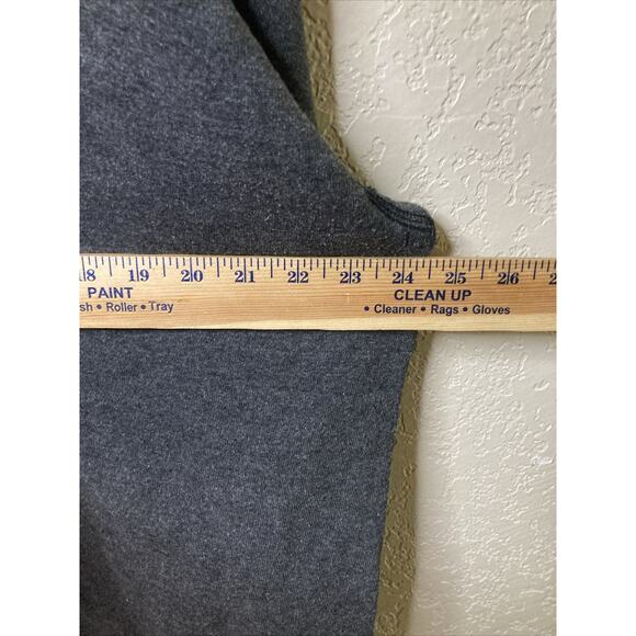 VTG Wilson Sweatshirt Size XL Logo Grey Blue Crew Neck Baggy Chunky Athletic - Picture 7 of 8